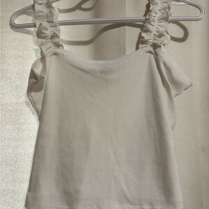 Streetwear society ruffled strap top